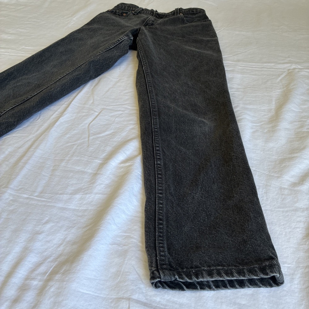 Vintage Levi's 551 Women's 6 Long Relaxed Fit Tapered Leg Jeans High Rise - Picture 3 of 15